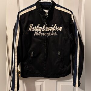 Woman’s Harley Davidson Nylon Jacket Size Medium